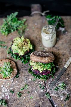 Beetroot Falafel Bur