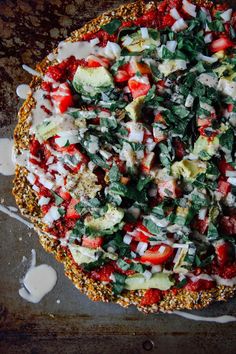 Raw Vegan Pizza